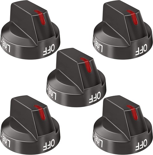 New 5pcs gas burner knobs - 5pcs,