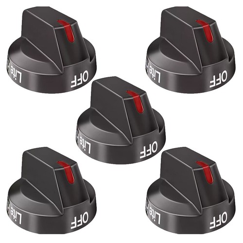 Black stainless gas - (5,