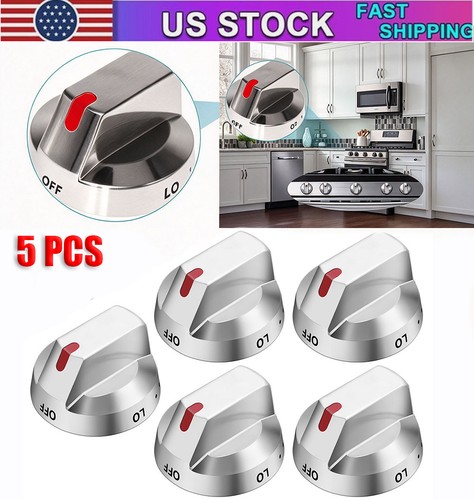 Gas stove range knobs - 5x,