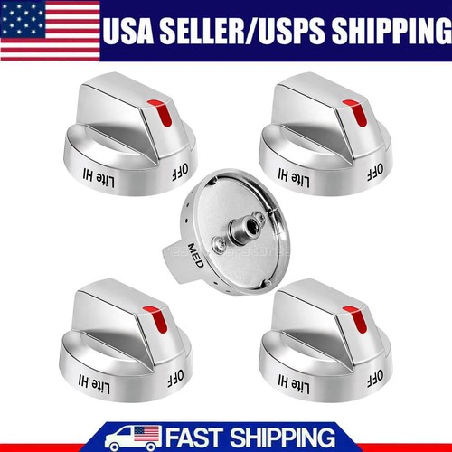 Gas stove range - range, knobs